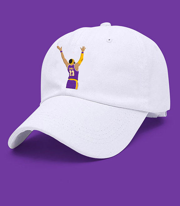 KING JAMES LEBRON, Lakers Cap, Purple and Gold, Lebron James Dad Hat –  HYPE-THREADS - Pop Culture Hype