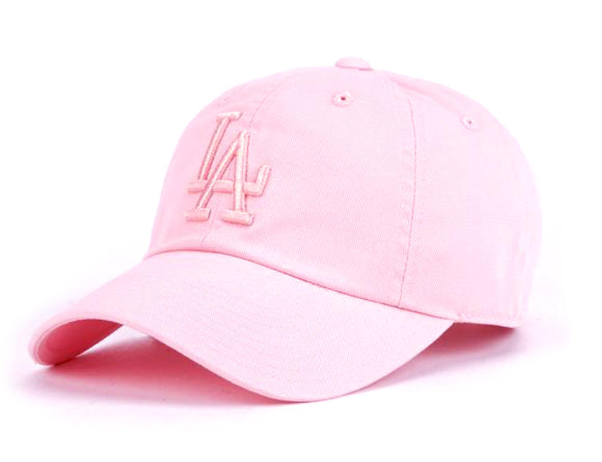 PINK LA Dad Hat, I Love LA Baseball Cap